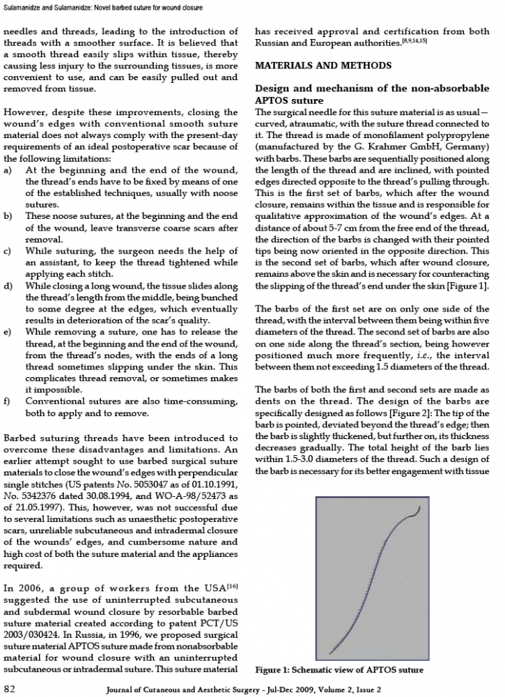 Journal of Cutaneous and Aesthetic Surgery - Jul-Dec 2009, Volume 2, Issue 2