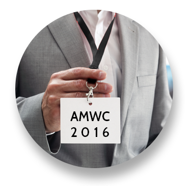 Делегатский бейдж на AMWC 2016 c 40% скидкой. 