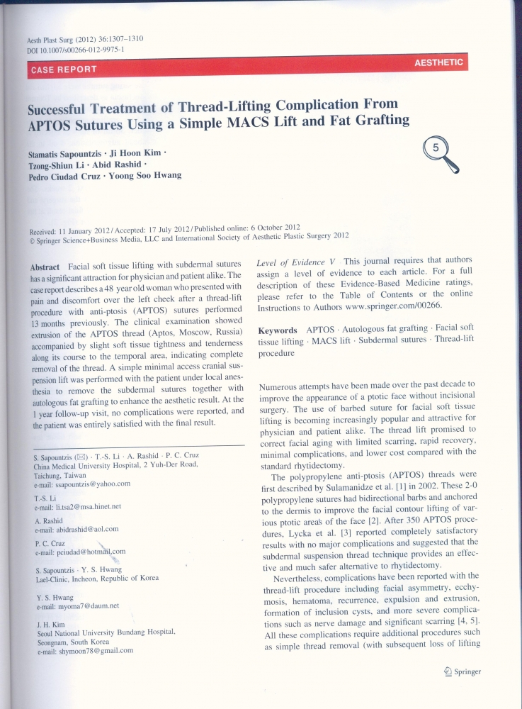 Aesthetic Surgery Journal Volume 36, Issue 6, Dec 2012